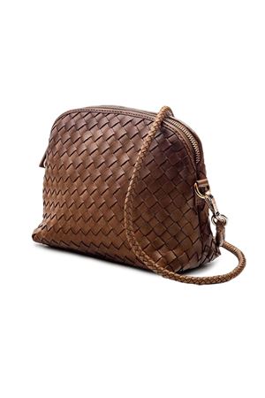 Brown leather Chunky Fellini bag DRAGON DIFFUSION | 8011DGS6MATTAN